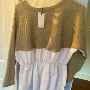 Stylish sweater. New with tags